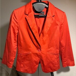 The Limited Vibrant Red Blazer